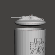 ct3.png GIRLS UND PANZER "TURTLE" TANK LOGO CUP AND LID