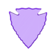 Arrow Guitar Pick.stl Stone Arrow Guitar Pick