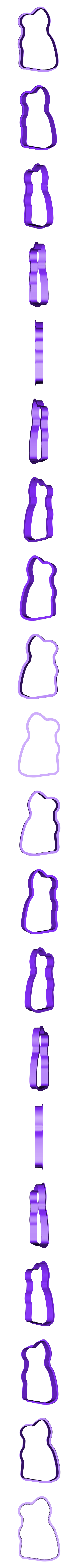 Святой Николай вырубка.stl Cookie cutter Saint Nicholas