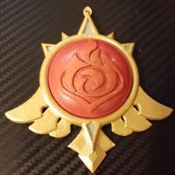 Pendant Pyro Amber - Genshin Impact