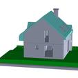 assemblage_maison_montee_2.png Download free STL file Semi-detached house • Design to 3D print, mcbat