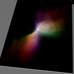 boomerang1.jpg STL file Boomerang nebula Hubble deep sky object 3D software analysis・3D printing model to download, 3Dteality