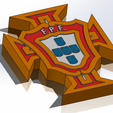 fpfpic3.png Portuguese National Football Team Emblem 3D print model