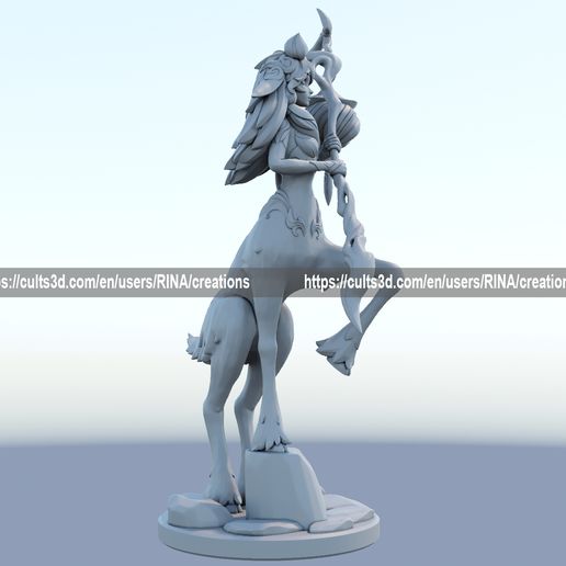 lillia-3D-Print-Model-from-League-of-Legends-6.jpg Modelo impreso en 3D de lillia de League of Legends