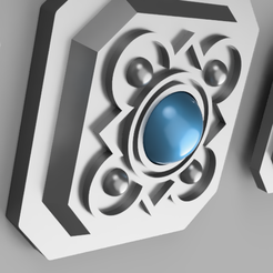 5.png Archivo STL Piezas de cinturón Ciri de Witcher 3・Modelo para descargar y imprimir en 3D