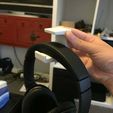 IMG_0759.JPG Under Desk Headphone Mount (Single) (with and without screws)