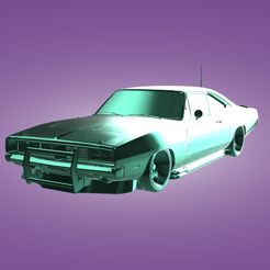 Screenshot-2023-06-07-13-54-55.jpg Archivo STL 1969 Dodge Charger RT・Plan imprimible en 3D para descargar