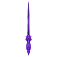 SHAMAN_PREDATOR_CEREMONIAL_DAGGER_STL_57mm.stl 3D BASKILI ŞAMAN PREDATOR BİYOMASK BALTASI VE HANÇERİ PREDATOR 2