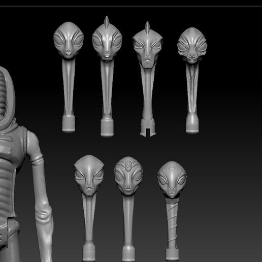 screenshot.387.jpg STAR WARS .STL The Bad batch OBJ. Kamino characters 3d KENNER STYLE ACTION FIGURE.