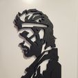 20230815_083103.jpg Metal Gear Solid Snake Silhouette Wall Art