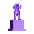 FULL.stl NFL - Kansas City Chiefs mascot statue - 3d Print