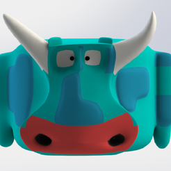 cow.png Fichier STL Vache robot・Idée pour impression 3D à télécharger