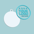 03.png Customizable Logo KeyChain STL - Read Description