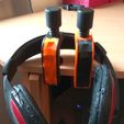 IMG_20181125_122234.jpg Free STL file Clamp with low-poly inlay \ dual extruder・3D print design to download