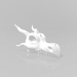 r3.png Dragon Skull - Medieval Fantasy Fossile Printable STL