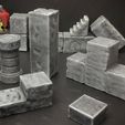 60cf5690cd3af643750f838244820b97_preview_featured.jpg ScatterBlocks: Cyclopean Stone Parts Expansion (28mm/Heroic scale)