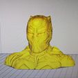 PXL_20220309_145516535.jpg STL-Datei Bust Black Panther・3D-druckbares Design zum Herunterladen