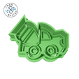 Construction-Trucks_3cm_2pc_4_4_CP.png Trucks Collection Set - Cookie Cutter - Fondant - Polymer Clay