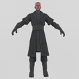 Renders0002.png Darth Maul Star Wars Textured RIgged