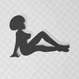 Capture.jpg Afro Female Silhouette Logo