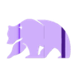 Bear.stl STL file Text Flip - Bear・Model to download and 3D print
