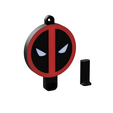 8-DEADPOOL-HOLDER.png DEADPOOL - Logo - Key Holder