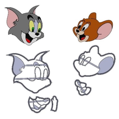Tom-and-Jerry-Tom-e-Jerry-5cm.png Cutters Tom et Jerry