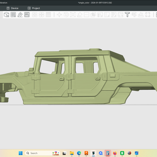 🐚 2021 AM HUMVEE HUMMER hollow shell body for model or rc truck ...