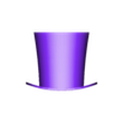 Top_hat_cylinder_hat_topper.stl Top hat cylinder hat