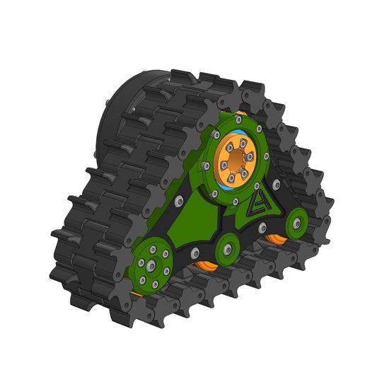 🛤️ Custom tracks for TRX4-based RC cars・ 3D File for 3D printing・Cults