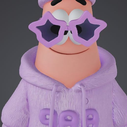 Patrick 3D model preview
