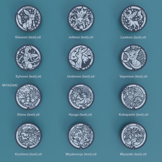 13.jpg POKEMON UTILITY-LOCHABDECKUNGEN - KOMPLETTPAKET + EXTRAS