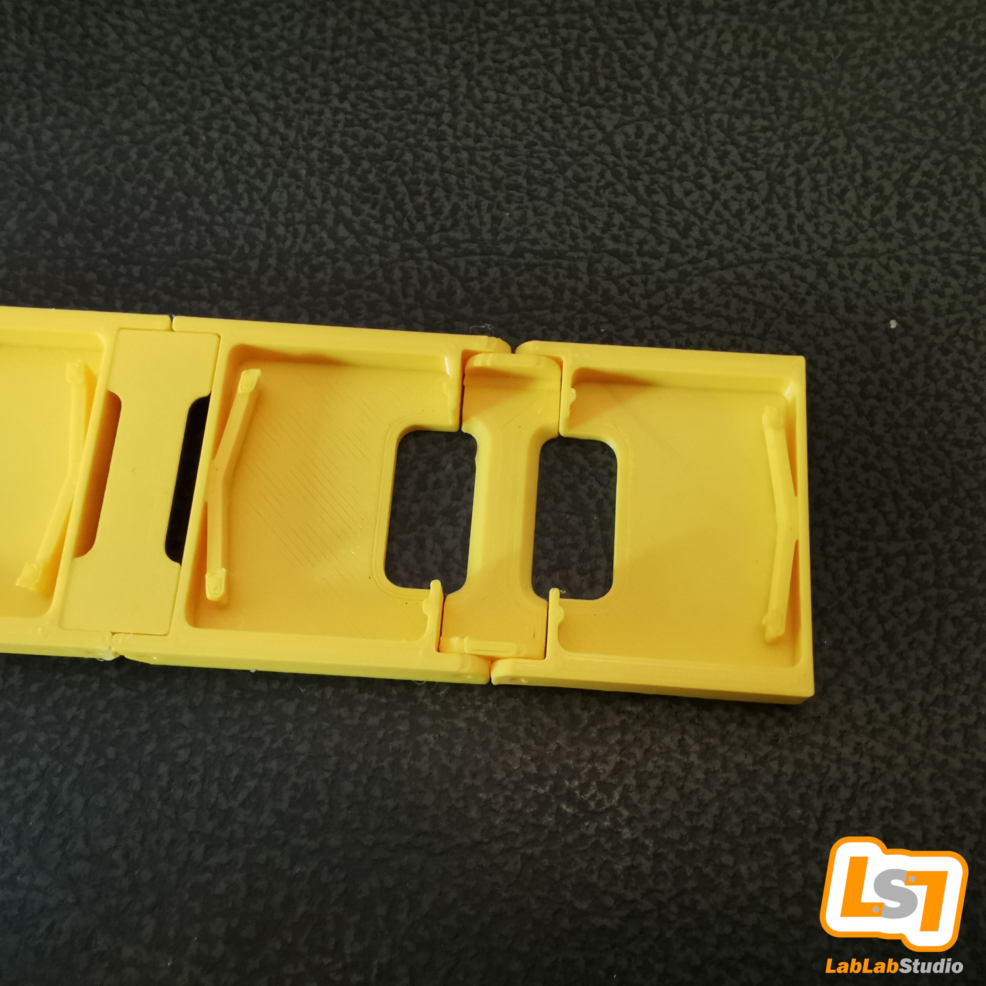 11_C.jpg Descargar archivo 12 en 1 Cubo de almacenamiento para cartuchos de juegos de Nintendo Switch y tarjetas MicroSD • Objeto para imprimir en 3D, LabLabStudio