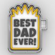 best-dad-ever_1-color.jpg best dad ever - freshie mold - silicone mold box