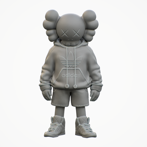 1_Viewport_014.png Kaws Adidas Adidas Urban Junior - "No Pain no Gain" - Unique Design -