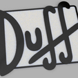 Captura.PNG Duff Beer logo - Simpsons wall decor