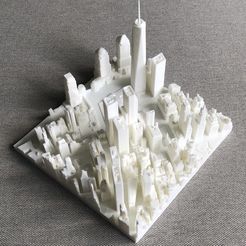 IMG_1919.jpg STL file Lower Manhattan Model・Template to download and 3D print