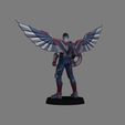 04.jpg Falcon - Captain America - FATWS LOW POLYGONS AND NEW EDITION