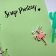 flamingo3.JPG Free STL file Flamingo Charm・3D print design to download
