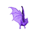 Morrigan Bat03.stl Morrigan & Lilith - 3D Printable Statue (1:6 Scale)