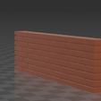 3D-Builder-23.06.2022-0_33_03.png Brick wall / Damaged brick wall + debris (battlefield accessory for tabletop)