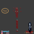 Ma Ready Kosplayit com Marceline's Axe Bass 3D Model - Adventure Time Cosplay - 3D Printing - 3D Print - STL - Marceline Cosplay - Bass Axe