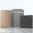 Rendu5.png Fichier STL gratuit Cylinder textured box・Objet pour impression 3D à télécharger