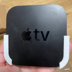 img_0629.jpg STL file Apple TV Wall mount・3D print object to download