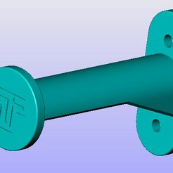 Two-Trees-Bluer-V2-spool-holder.jpg Archivo STL Dos árboles Bluer V2-soporte de la piscina・Objeto para impresora 3D para descargar