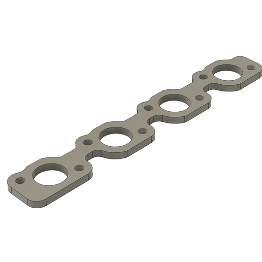 Snimok-ekrana-2025-06-10-v-08.53.41.png Toyota 1L 2L Diesel Exhaust Manifold Header Flange DXF – L-Series Engine CNC Cutting File