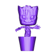 Babygroot_full.stl Baby Groot Vase 3D print model