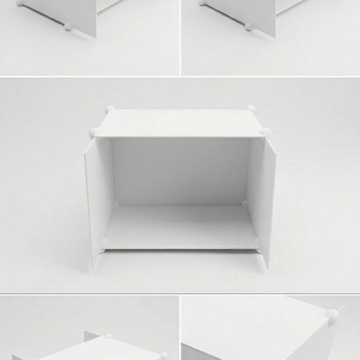 DIY Magnetic Lightbox Connectors - Product Photo Box for 3 mm Sheets (16 Pieces)
