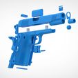 053.jpg Remington 1911 Enhanced pistol from the game Tomb Raider 2013 3D print model3