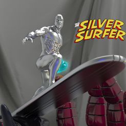 1.jpg Fichier STL Surfeur d'argent・Modèle pour impression 3D à télécharger
